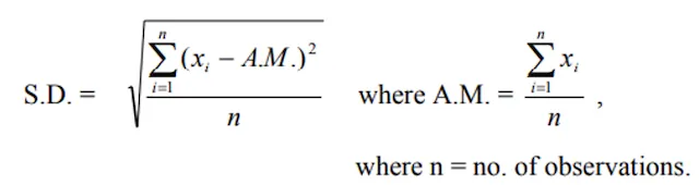 Standard Deviation Formula (1)