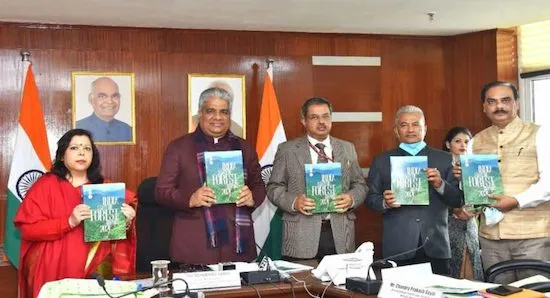 Release of India State of Forest Report by Ministry of Environment
