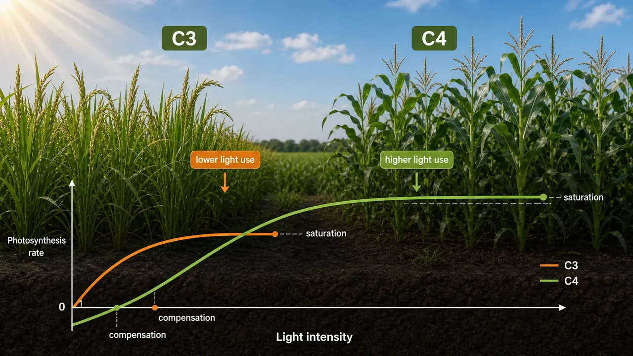 Wavelength Effects on Plants — Detailed explained with a practical agricultural meteorology visual