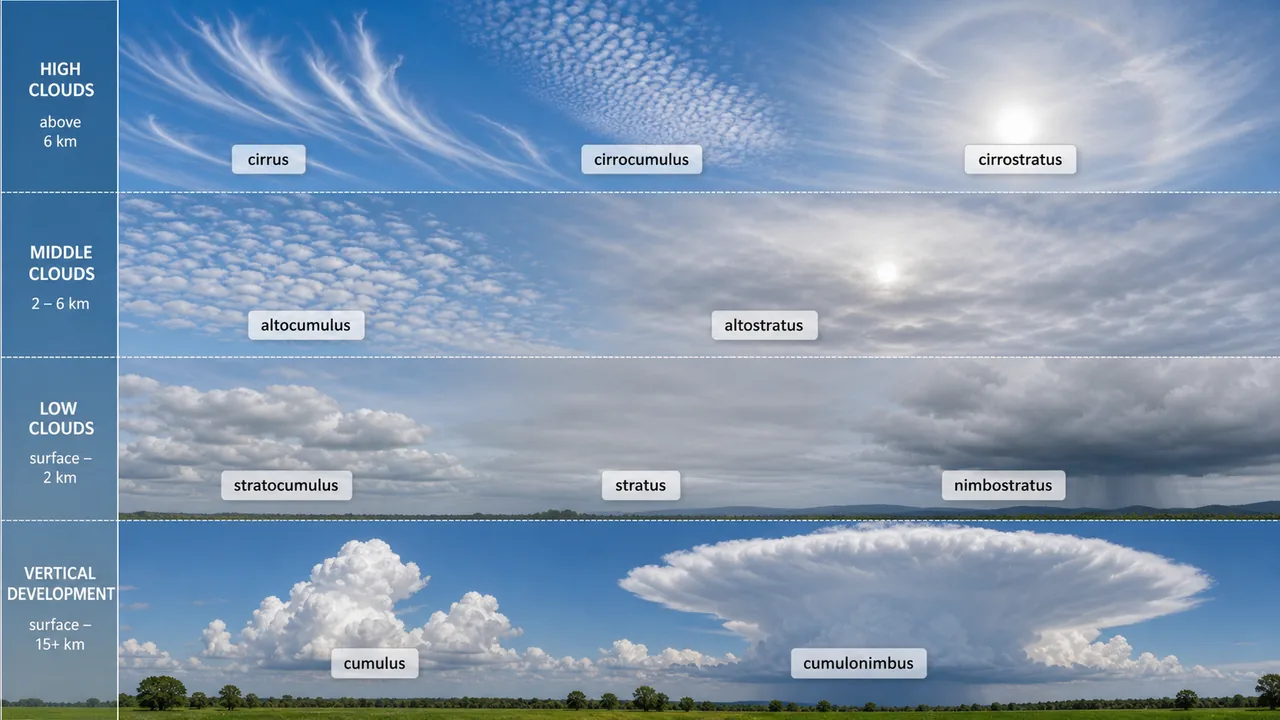 Why Farmers Watch the Clouds explained with a practical agricultural meteorology visual