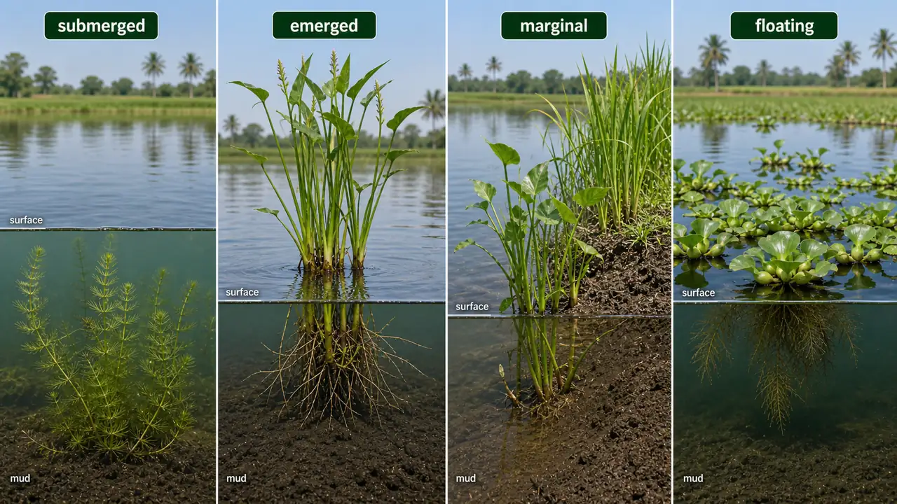 Aquatic and terrestrial weed forms that can also have fodder, craft, phytoremediation or ecological uses