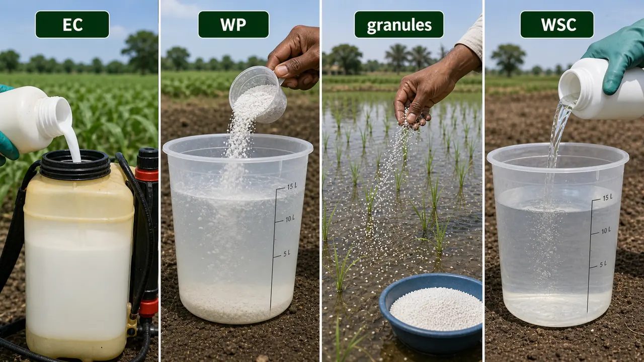 Herbicide terminology linked to formulations adjuvants surfactants safeners and spray behaviour