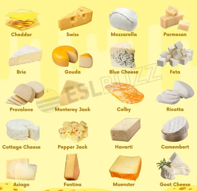 Types of Cheese