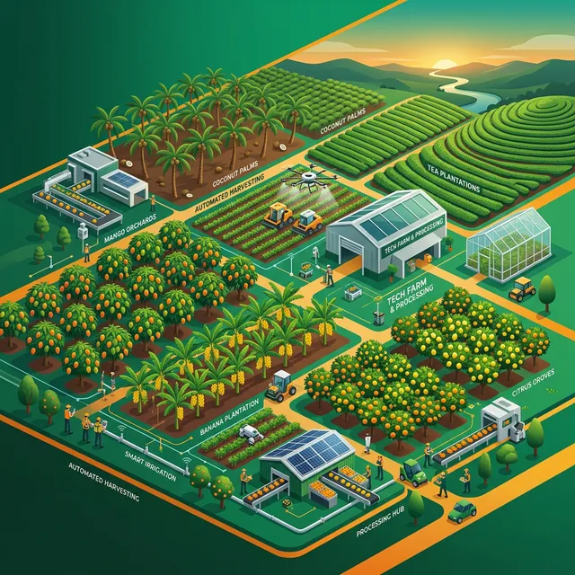 Production Technology for Fruit and Plantation Crops