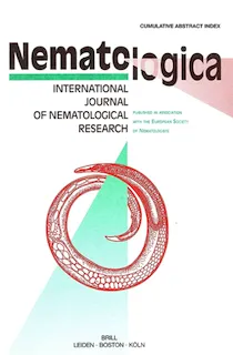Nematologica -- first international nematology journal published in 1956