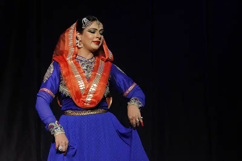 Kathak dance performance — classical dance form of UP