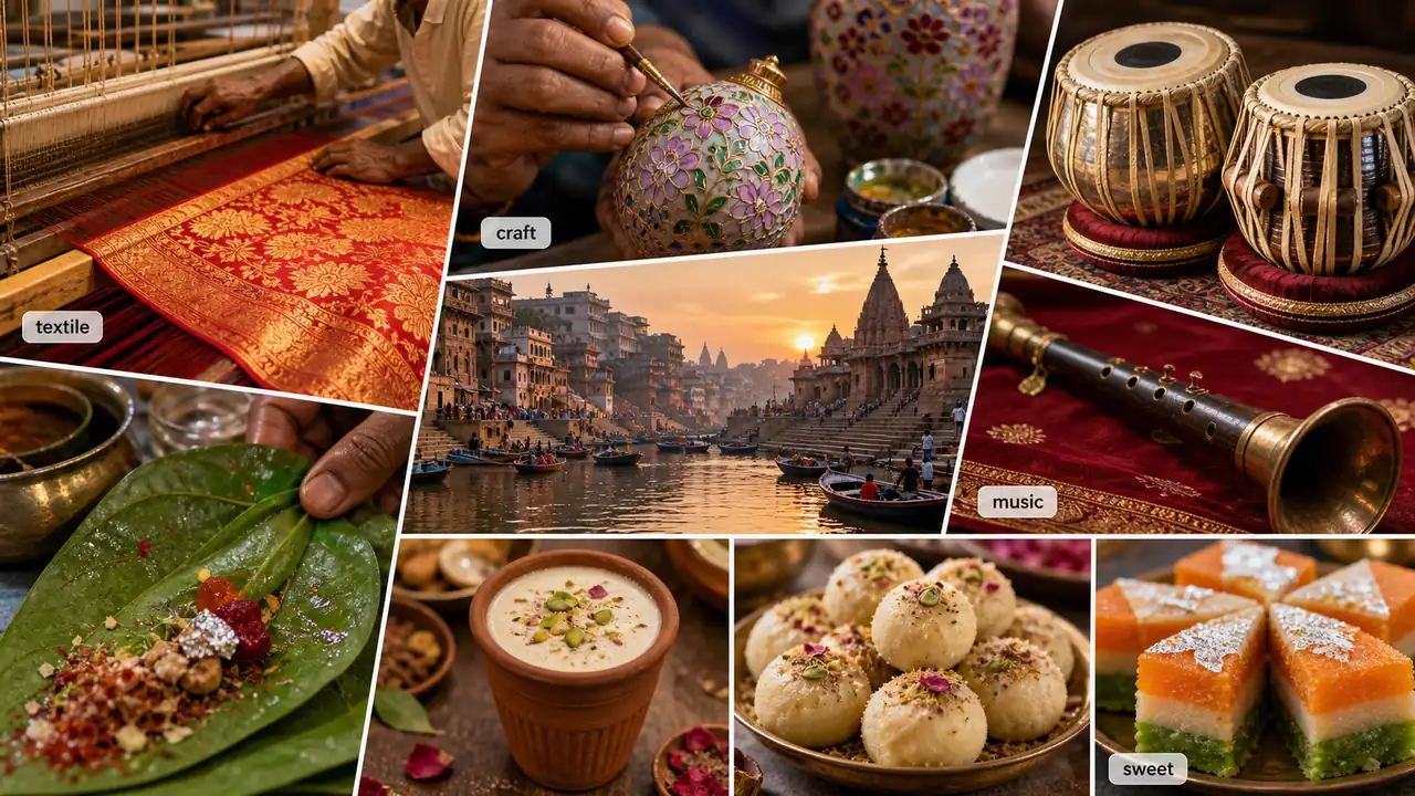 Varanasi GI-tagged products showcase