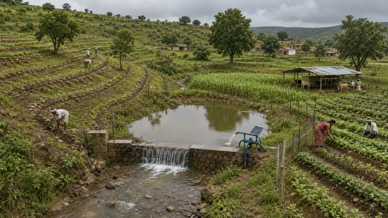 Watershed treatment, local planning support, and self-employment activity for vulnerable rural groups