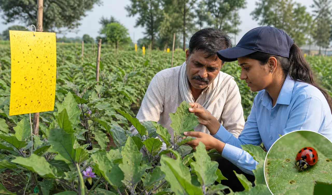 Integrated pest management field scouting