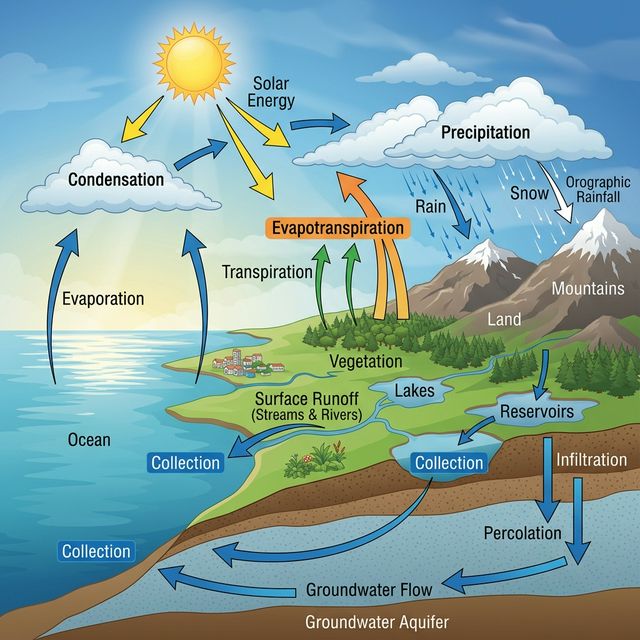 Water Cycle Diagram